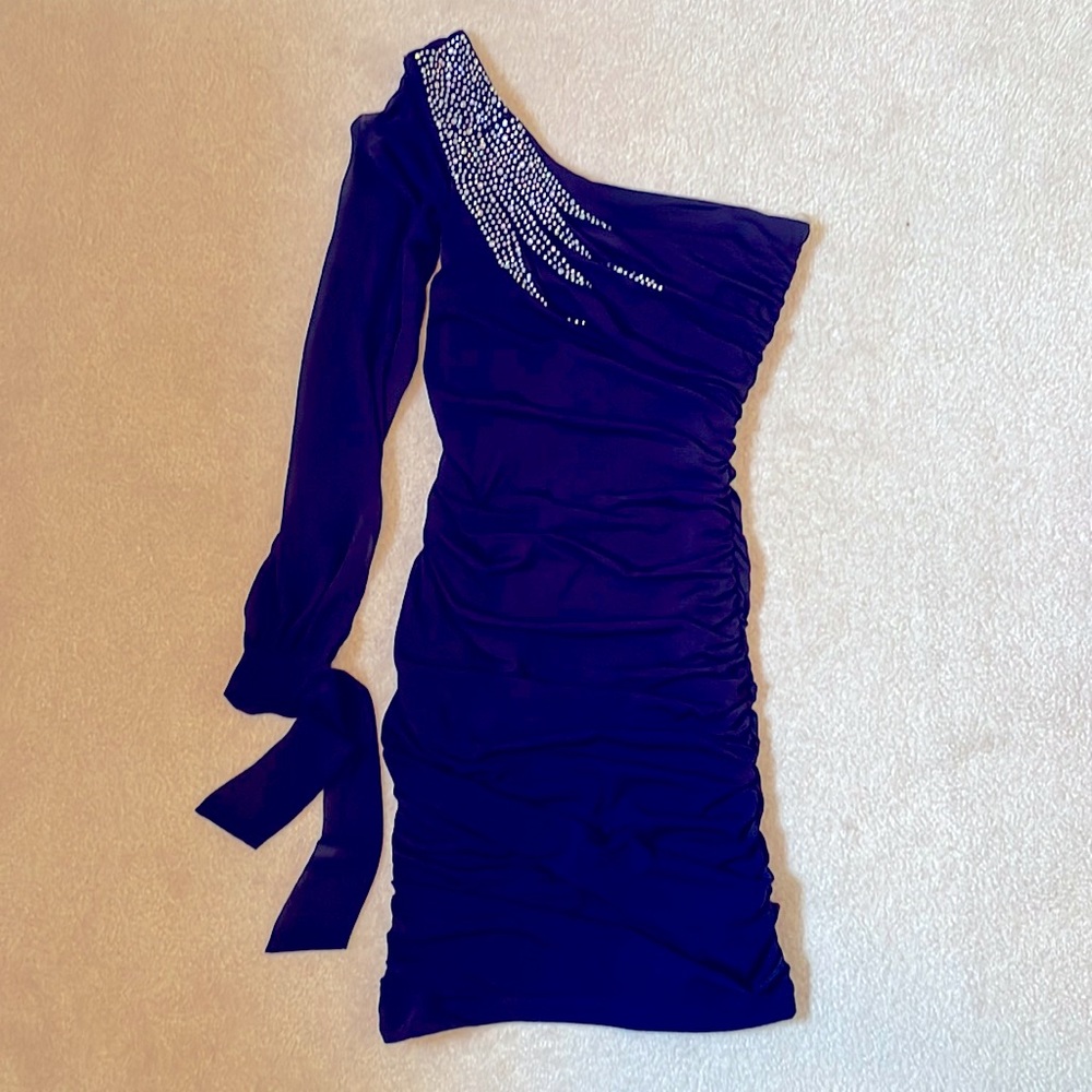 One Shoulder Party Dress